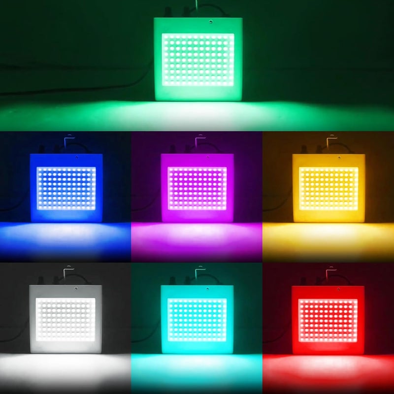 MADOWL Full Color 108Led Strobe Light With Remote Control for Halloween, Party, and Room - Mini Flashing Lights - Image 5